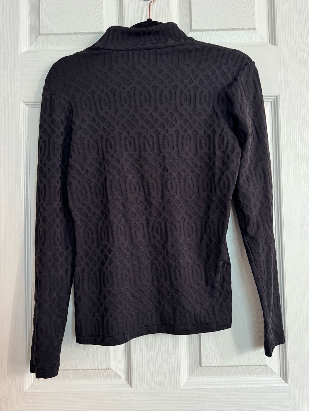 J. McLaughlin Bedford Top Long Sleeve Quarter Zip Size Small - Picture 3 of 6